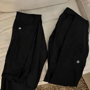 2 pairs of Lululemon leggings